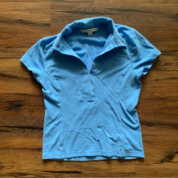 Tommy Hilfiger women’s polo shirt - large - Picture 1 of 4